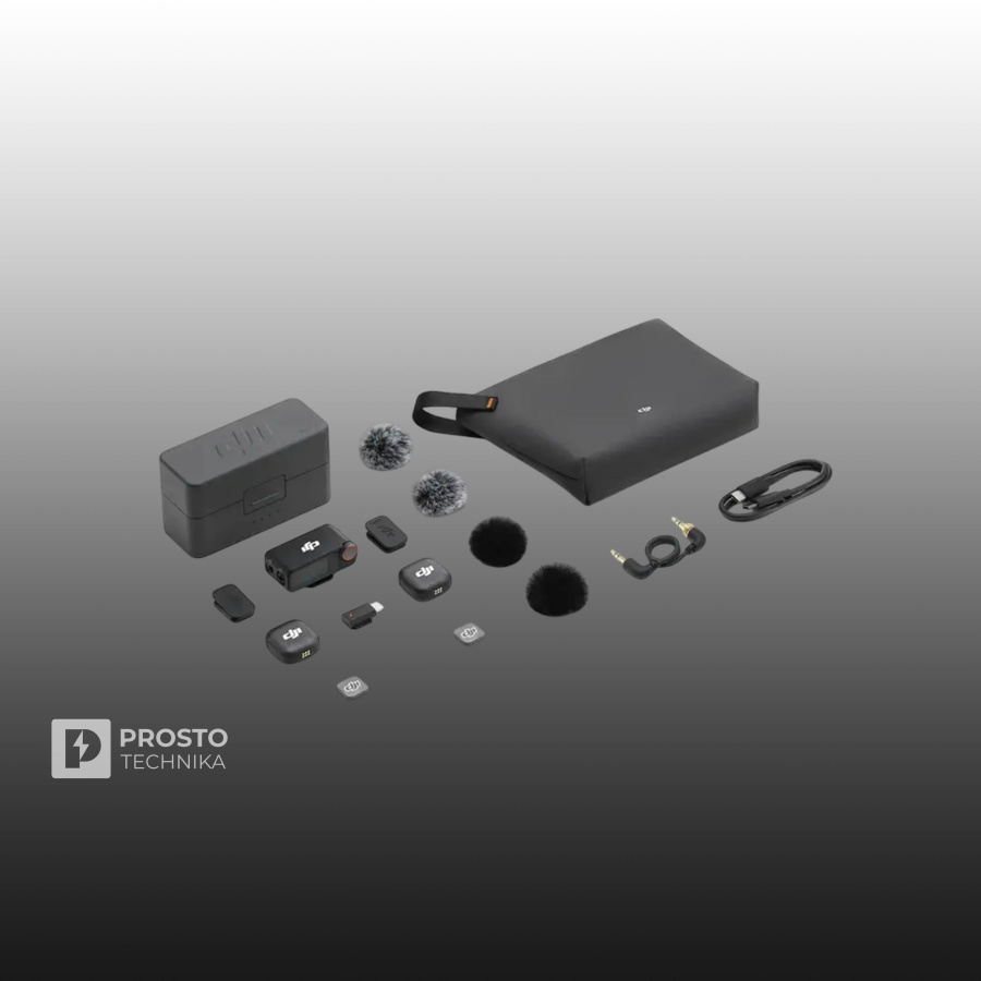 Микрофон DJI Mic 3 (2 TX + 1 RX + Charging Case)